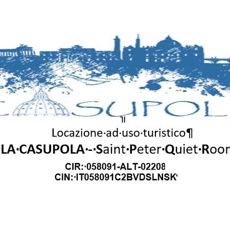 La Casupola Saint Peter'S Quiet Room Roma Esterno foto